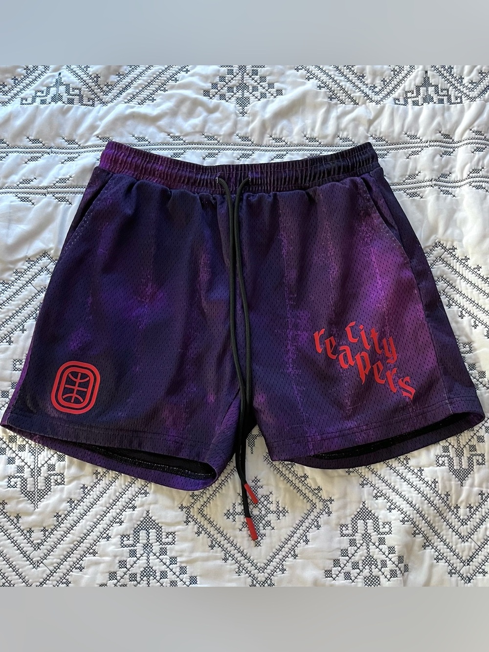 Rare Overtime purple and black shorts city reapers edition